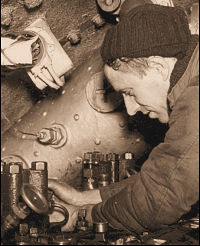 Dutch submarine engineer, 1941