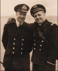 Naval Officers in Dundee
