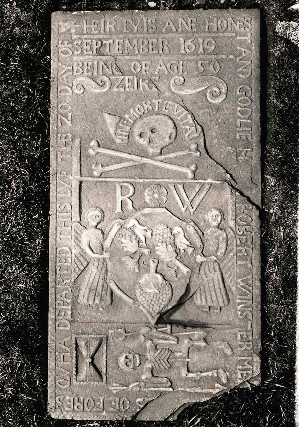 Winster Tombstone No 846, Howff Winster Tombstone No 846, Howff