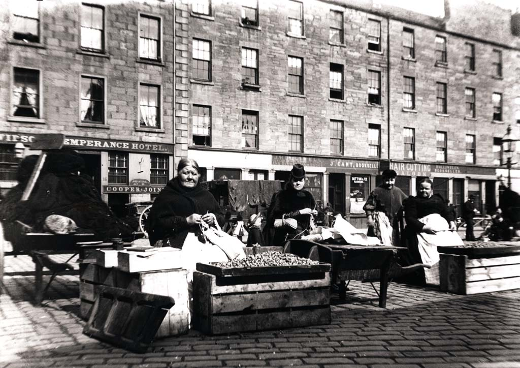Greenmarket Stalls, 1892 Greenmarket Stalls, 1892