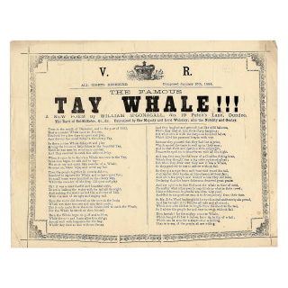 The Famous Tay Whale Poem