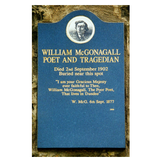 McGonagall’s Gravestone