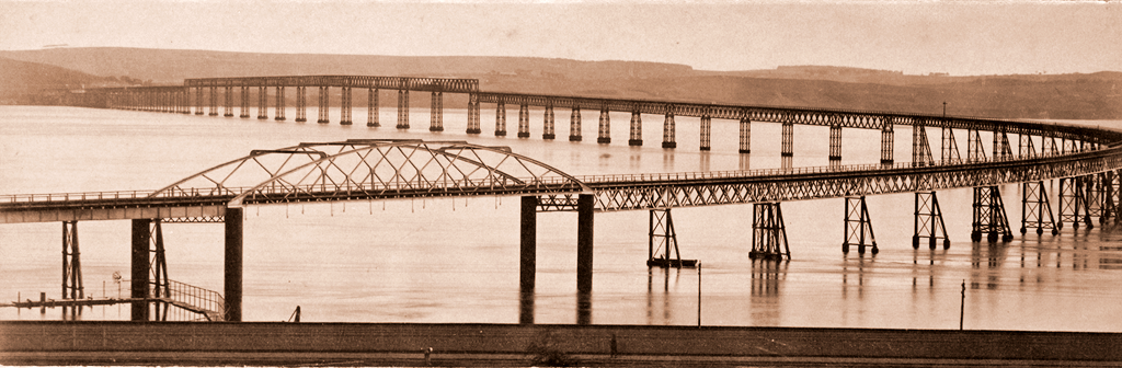 The First Tay Bridge from the North