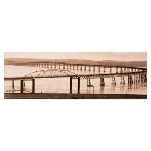 The First Tay Bridge from the North