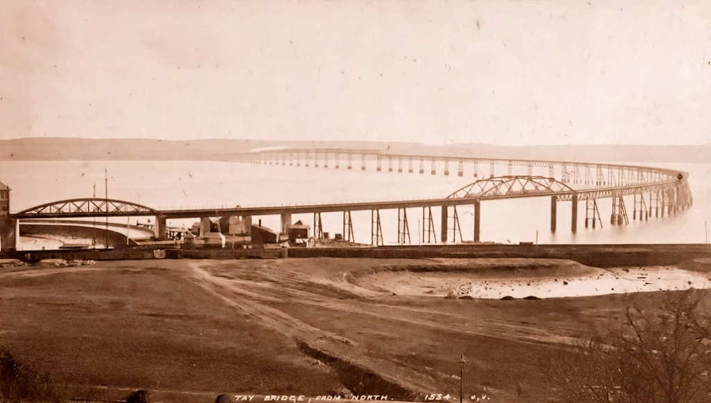 The First Tay Bridge from the North