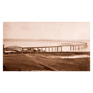 The First Tay Bridge from the North