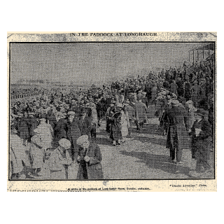 A Scene in the Paddock at Longhaugh Races