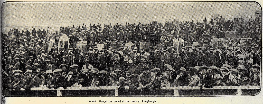 A Section of the Crowd at Longhaugh July 1924