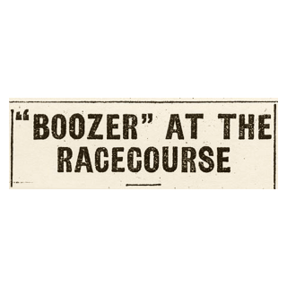 “Boozer” at the Racecourse