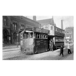 Steam Tram, Albert Square