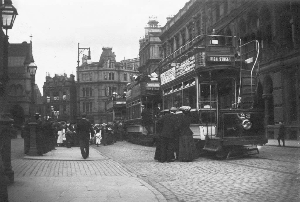 Open Top Trams Albert Square