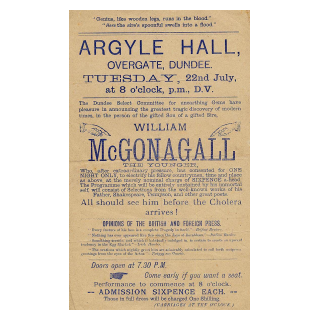 Appearance at The Argyle Hall