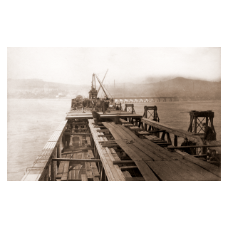 Construction of New Tay Viaduct