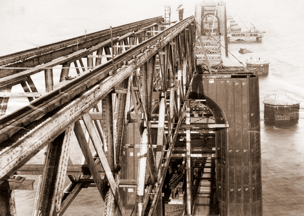 Construction of New Tay Viaduct