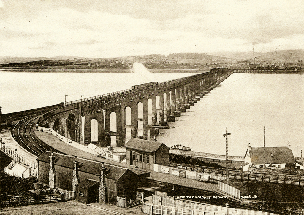 New Tay Viaduct Viewed from the South