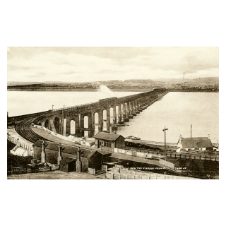 New Tay Viaduct Viewed from the South