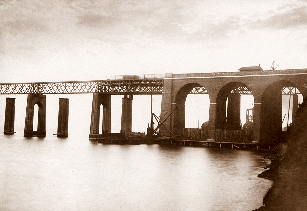 New Tay Viaduct Viewed from the South