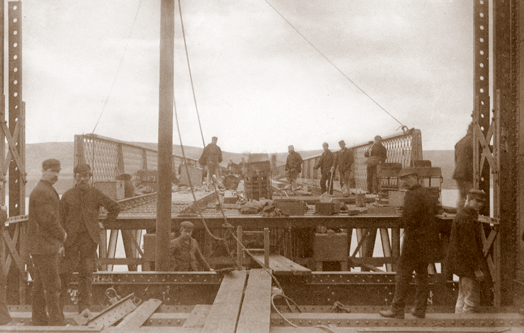 Workmen During Construction