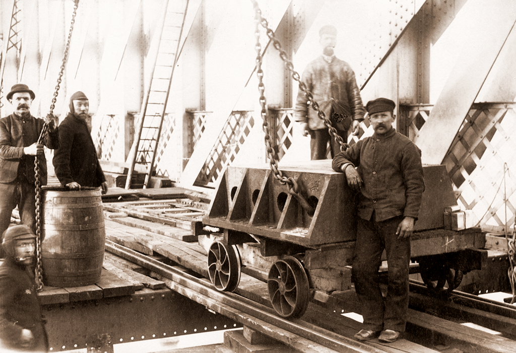 Workmen During Construction