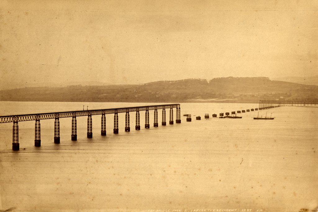 Tay Bridge From the South After the Accident