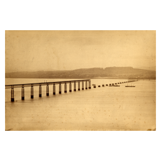 Tay Bridge From the South After the Accident