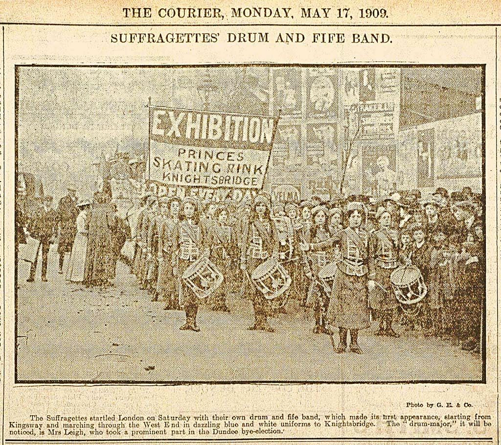 Suffragettes' Drum and Fife Band