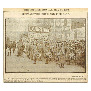 Suffragettes' Drum and Fife Band
