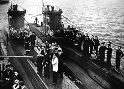 Two Submarines Docked in Dundee