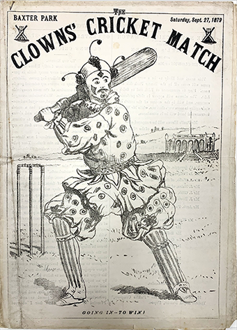 The Clown’s Cricket Match