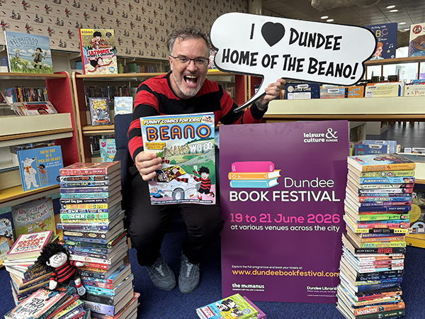 Nicola Sturgeon, Sue Black and Beano headline Dundee Book Festival return