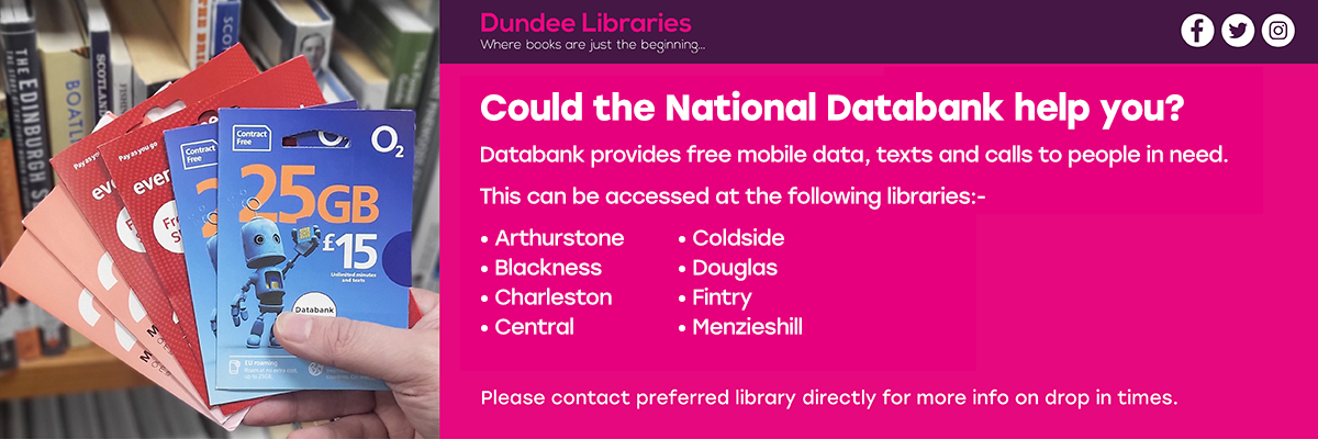 Could the National Databank help you?