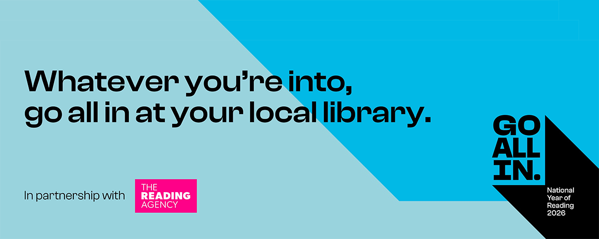 Go All In at Dundee Libraries for the National Year of Reading 2026