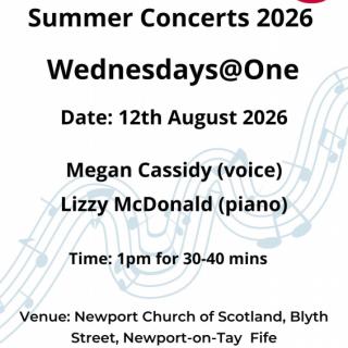 Wednesday's @ One - Summer Concerts 2026 image