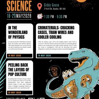 Pint of Science Festival - 'Crimaterials: Cracking Cases, Train Wires and Cooler Cooling' image