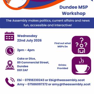 Dundee MSP Workshop image