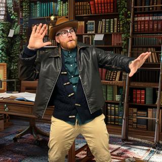 Gilbert's Adventures Through Books At The McManus! image