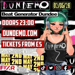 Dundemo (Scotland's Biggest Emo Pop Punk Night) image