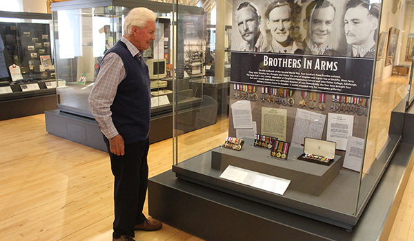 Four Brothers' Heroic WWII Medals on Display at The McManus in Dundee Ahead of VE Day Four Brothers' Heroic WWII Medals on Display at The McManus in Dundee Ahead of VE Day