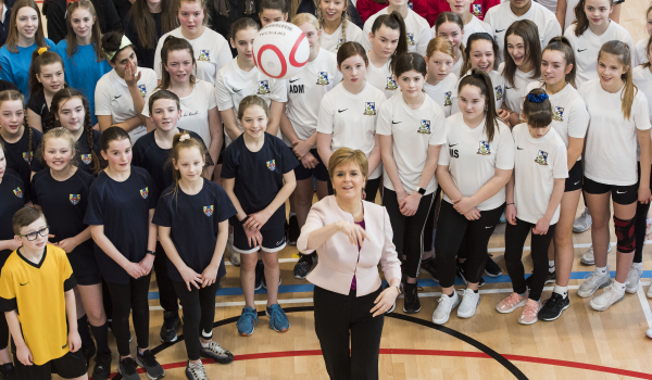 First Minister Opens Regional Performance Centre Dundee
