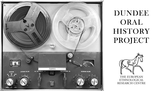 Dundee Oral History Project – call for volunteer transcribers Dundee Oral History Project – call for volunteer transcribers