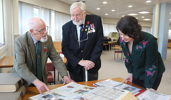 Dundee Libraries Honours War Veteran's Legacy with New Folder of Remembrance Day Articles Dundee Libraries Honours War Veteran's Legacy with New Folder of Remembrance Day Articles