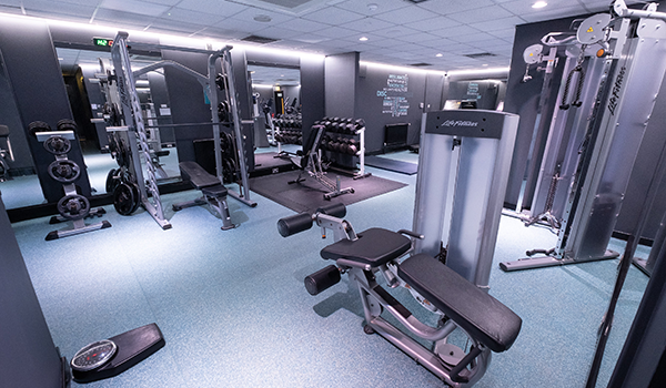 New gym and indoor cycle studio at DISC New gym and indoor cycle studio at DISC