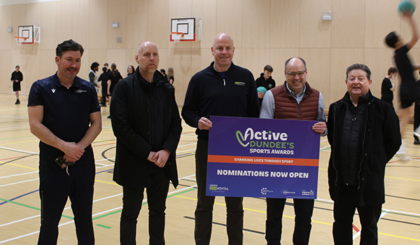 Nominations for the 25/26 Active Dundee Sports Awards are now open