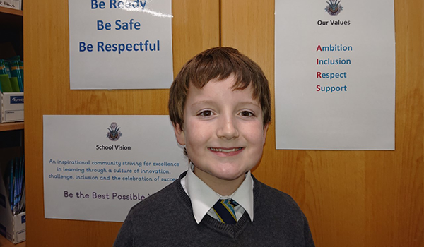 Glebelands Primary Pupil Wins Active Schools Competition