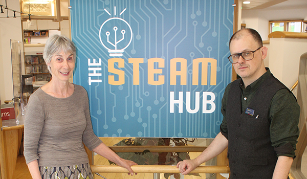 Launch of the STEAM Hub at Dundee Central Library Launch of the STEAM Hub at Dundee Central Library