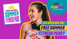 Leisure & Culture Dundee offers FREE Teen Summer Fitness Pass 