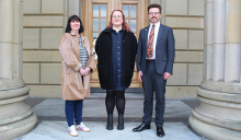 Braille Leaflets launched at Caird Hall Ahead of Doors Open Day