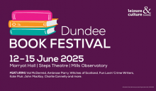 Leisure & Culture Dundee to Host New Dundee Book Festival