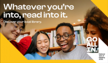 Go All In at Dundee Libraries for the National Year of Reading 2026