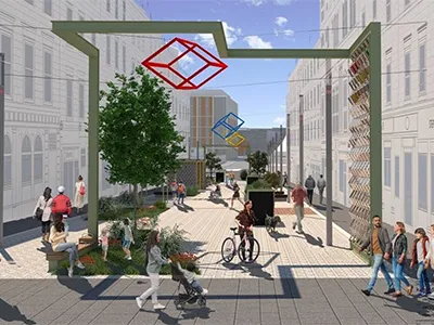 Dundonians invited to become part of Union Street's future through unique trinket tile project image